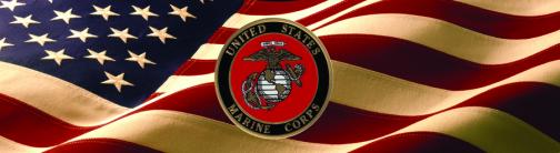 CI007-MILITARY FLAG MARINE