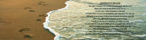 CI031-FOOTPRINTS POEM
